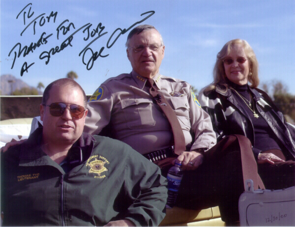 Sheriff Arpaio & Tom Tyo